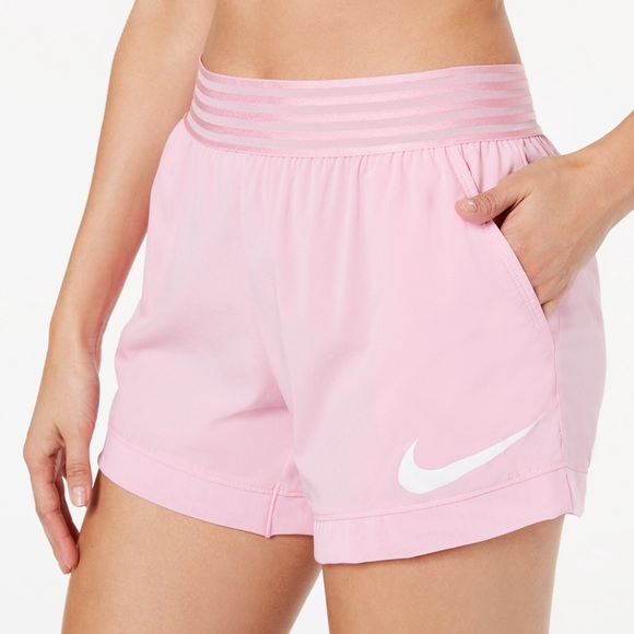 Nike Pants - Nike Flex Dri-Fit Pink Training Shorts NWT